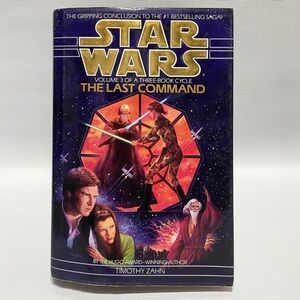 1993 STAR WARS The Last Command Limited Edition Hardcover Book Timothy Zahn